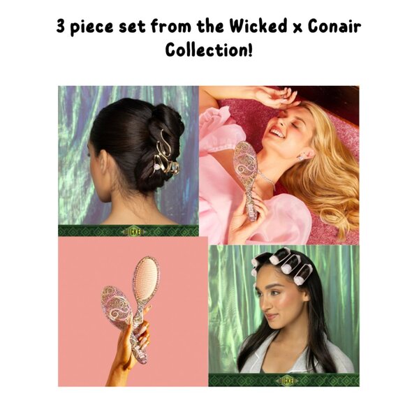 Galinda-fied! Set of 3 NWT from the Wicked x Conair Collection! - Picture 1 of 9